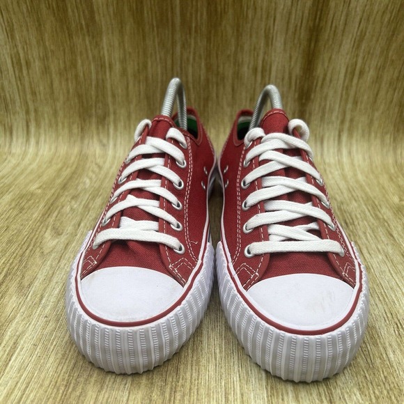 P.F. Flyers Red and White Athletic Shoes - Picture 2 of 9